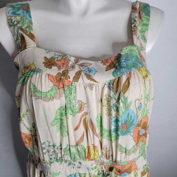 Love and Fire Cream Floral Sundress Size 1X - Picture 2 of 4